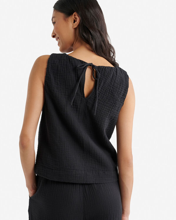 Camisole en gaze de coton Isla