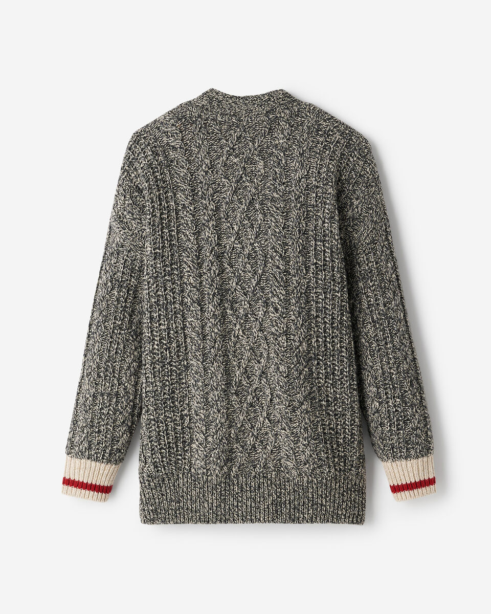 Cardigan à torsades Cabane
