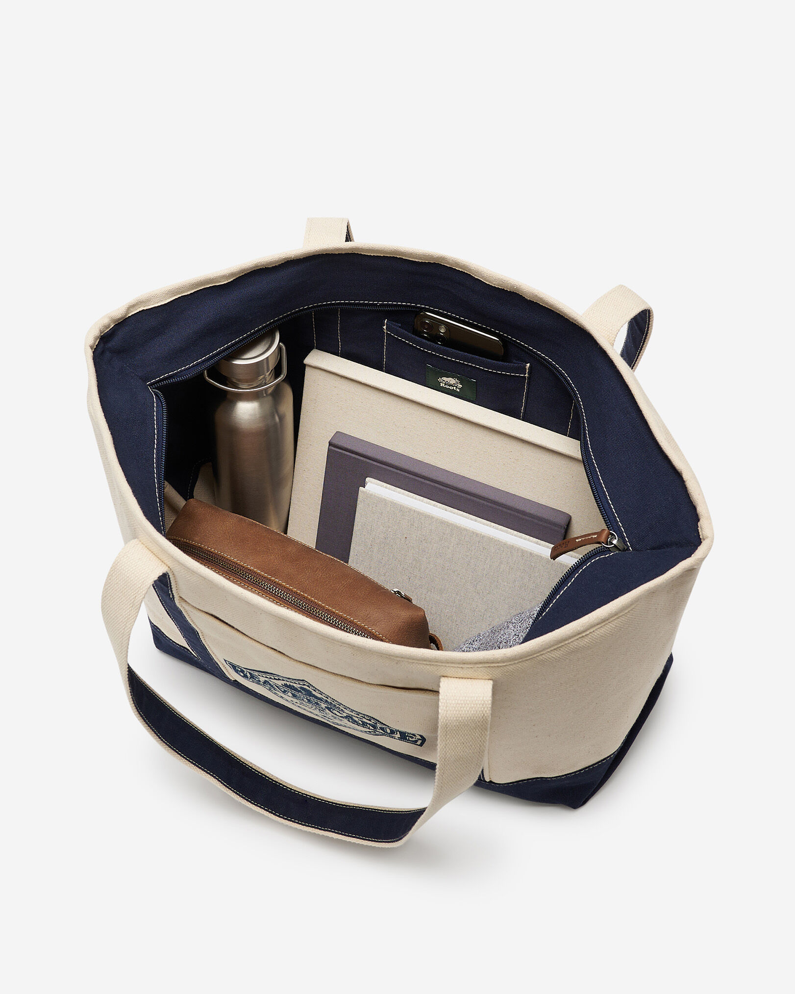 Beaver Canoe Pocket Tote