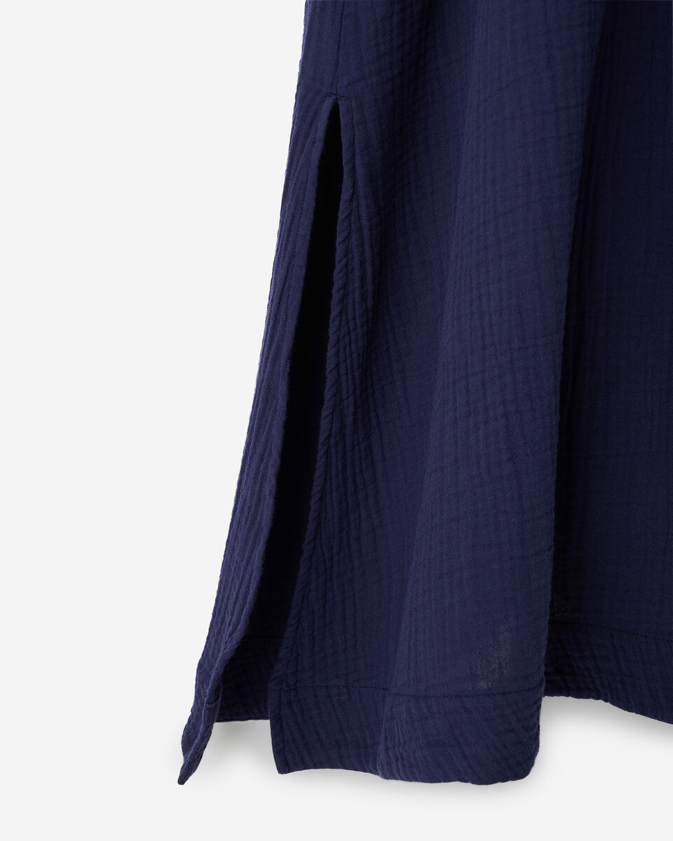 Robe chemise en gaze de coton Isla