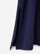 Robe chemise en gaze de coton Isla