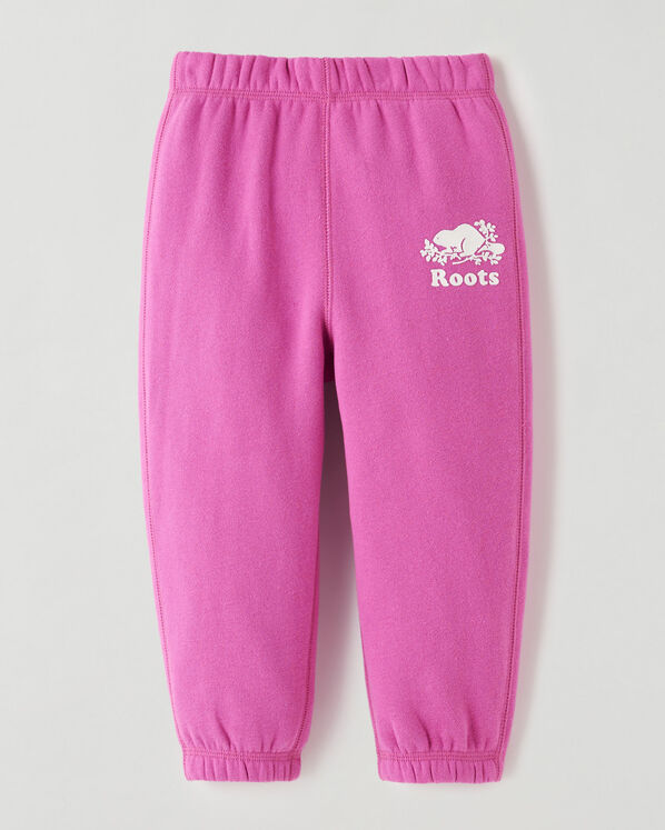 Pantalon original en molleton de coton bio Roots pour bébés