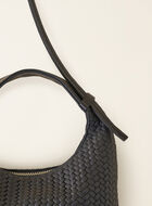 Mini sac Lola en cuir tressé