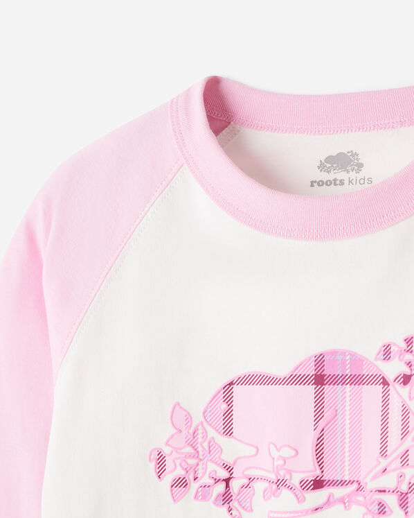 Kids Plaid Baseball T-Shirt
