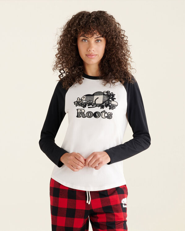 Womens Cooper Plaid Long Sleeve T-shirt