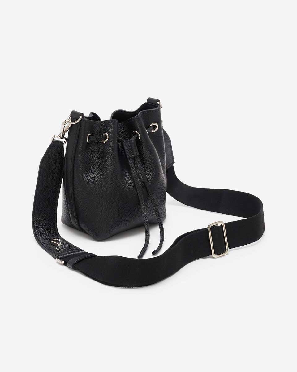 Mini sac seau 2.0 en cuir Cervino