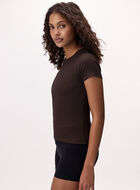 Roam Rib Fitted Short Sleeve Top