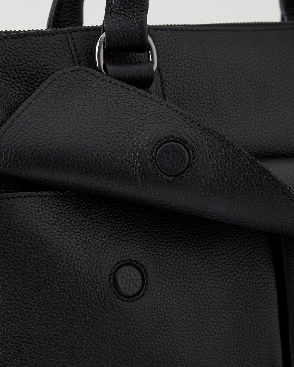 Sac utilitaire à bandoulière en cuir Cervino