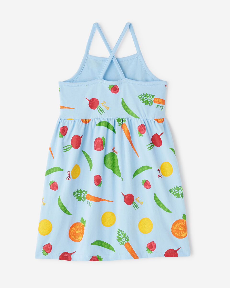 Girls Garden Print Dress