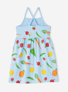 Girls Garden Print Dress