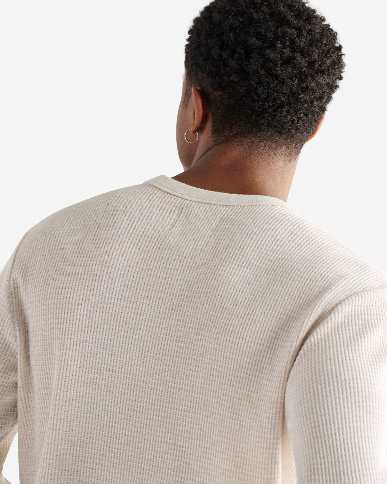 Waffle Long Sleeve Crew