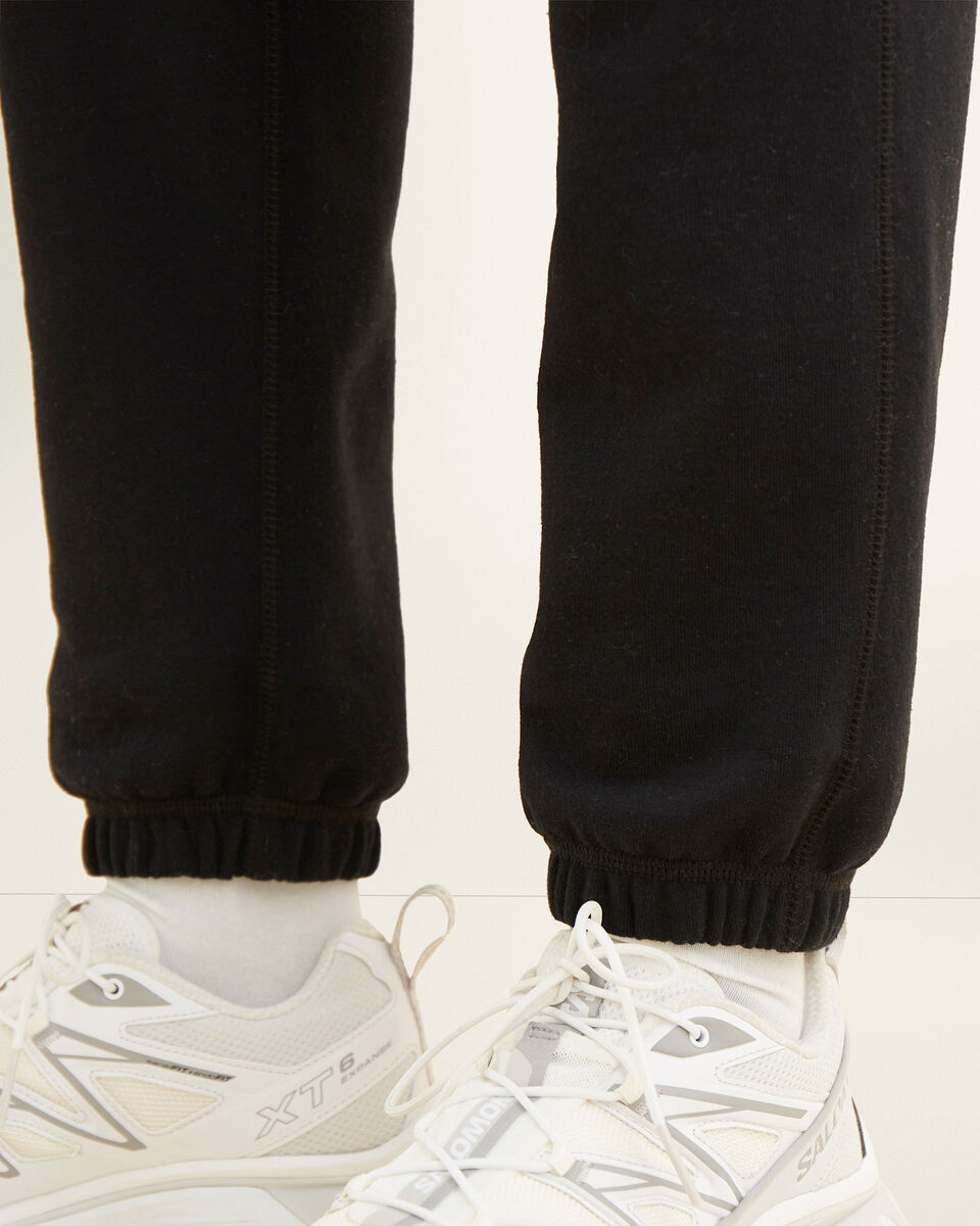 Pantalon en molleton de coton bio à taille haute Cooper