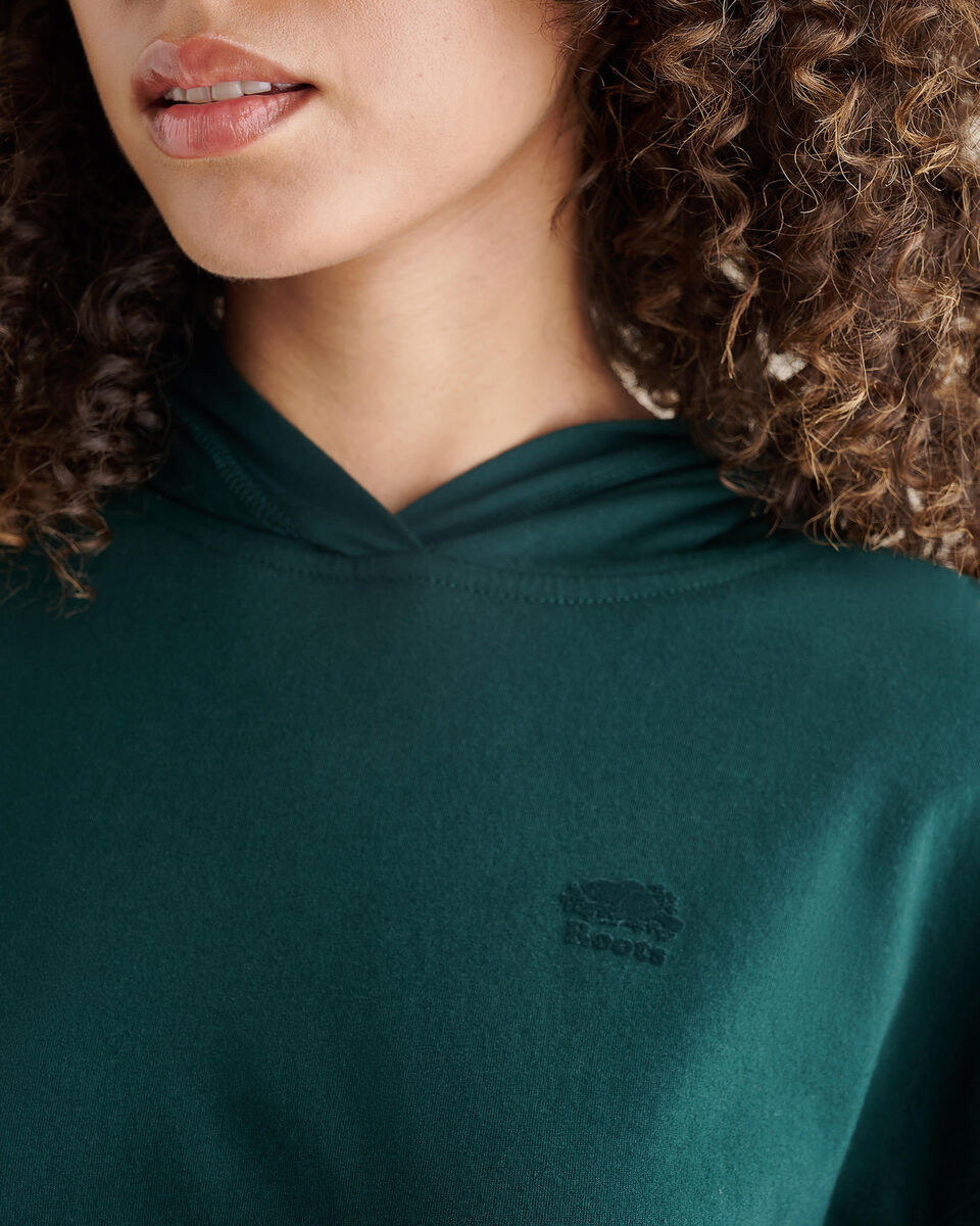 Womens Organic Cooper Hooded Long Sleeve T-Shirt