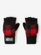 Kid Park Plaid Flip Mitt