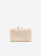Shearling Medium Zip Pouch