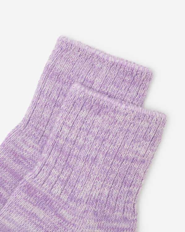 Socquettes en coton héritage pour femmes 