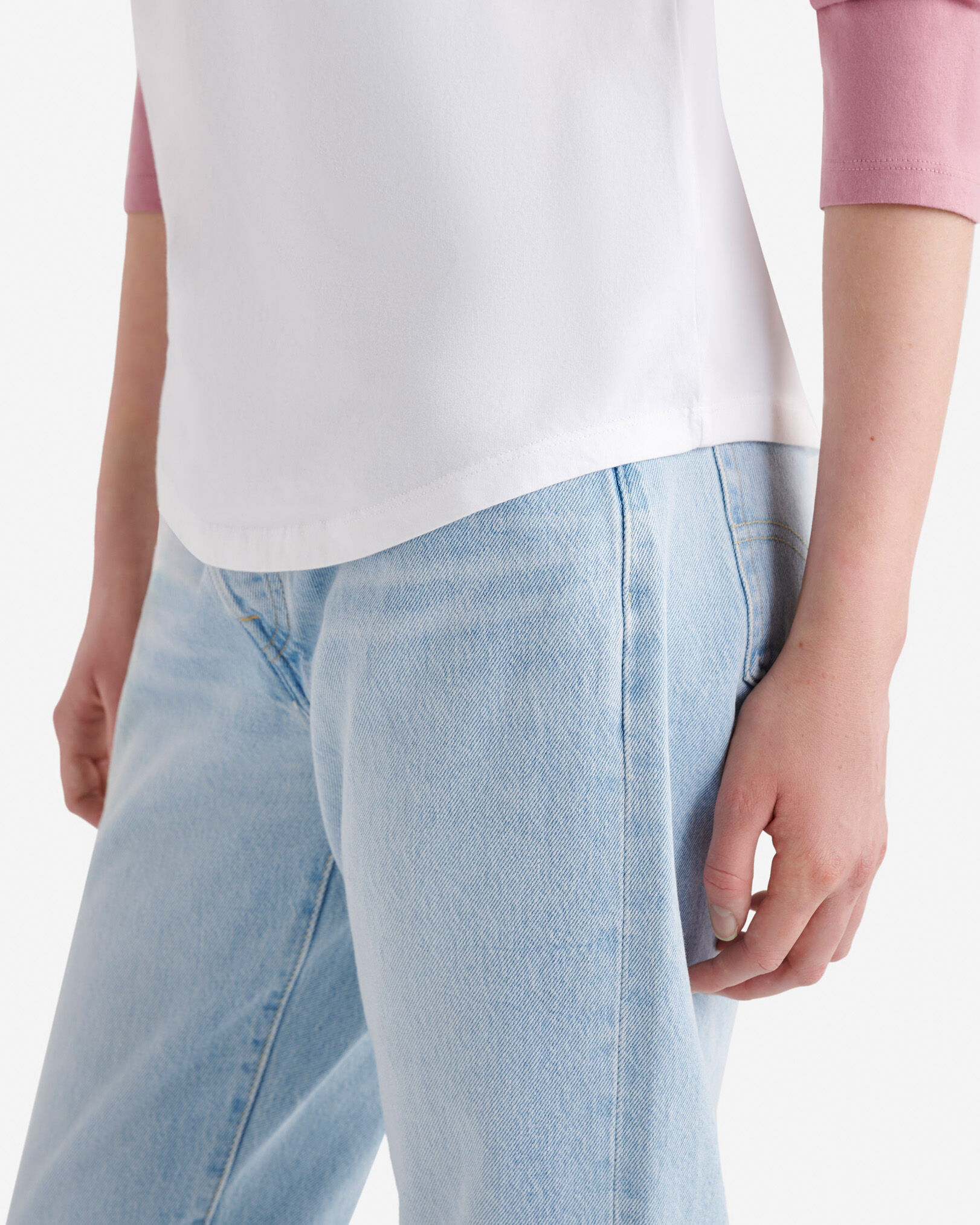 Womens Organic Cooper Baseball T-shirt