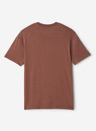 T-shirt poivr&eacute; en coton bio pour hommes