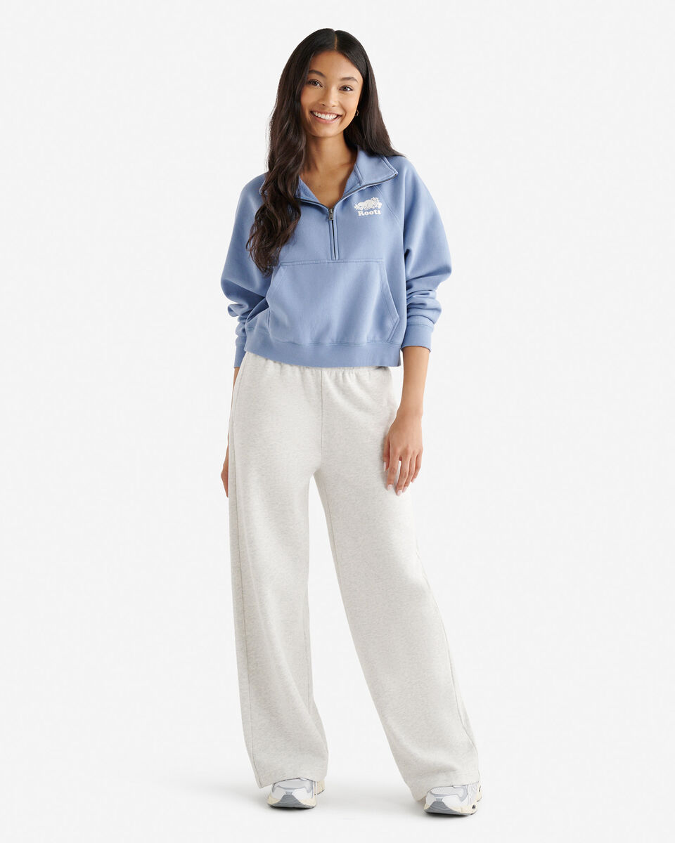 Organic Cooper Wide Leg Sweatpant