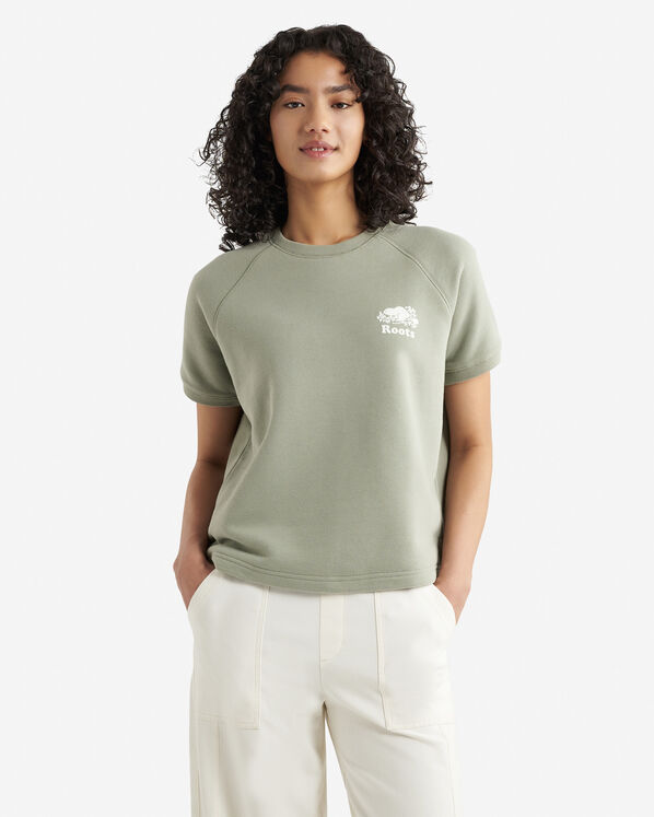 Organic Cooper Short Sleeve Terry Top