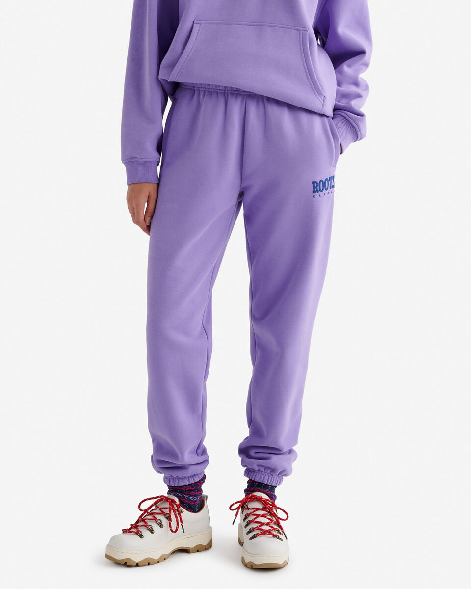 Pantalon en molleton rétro