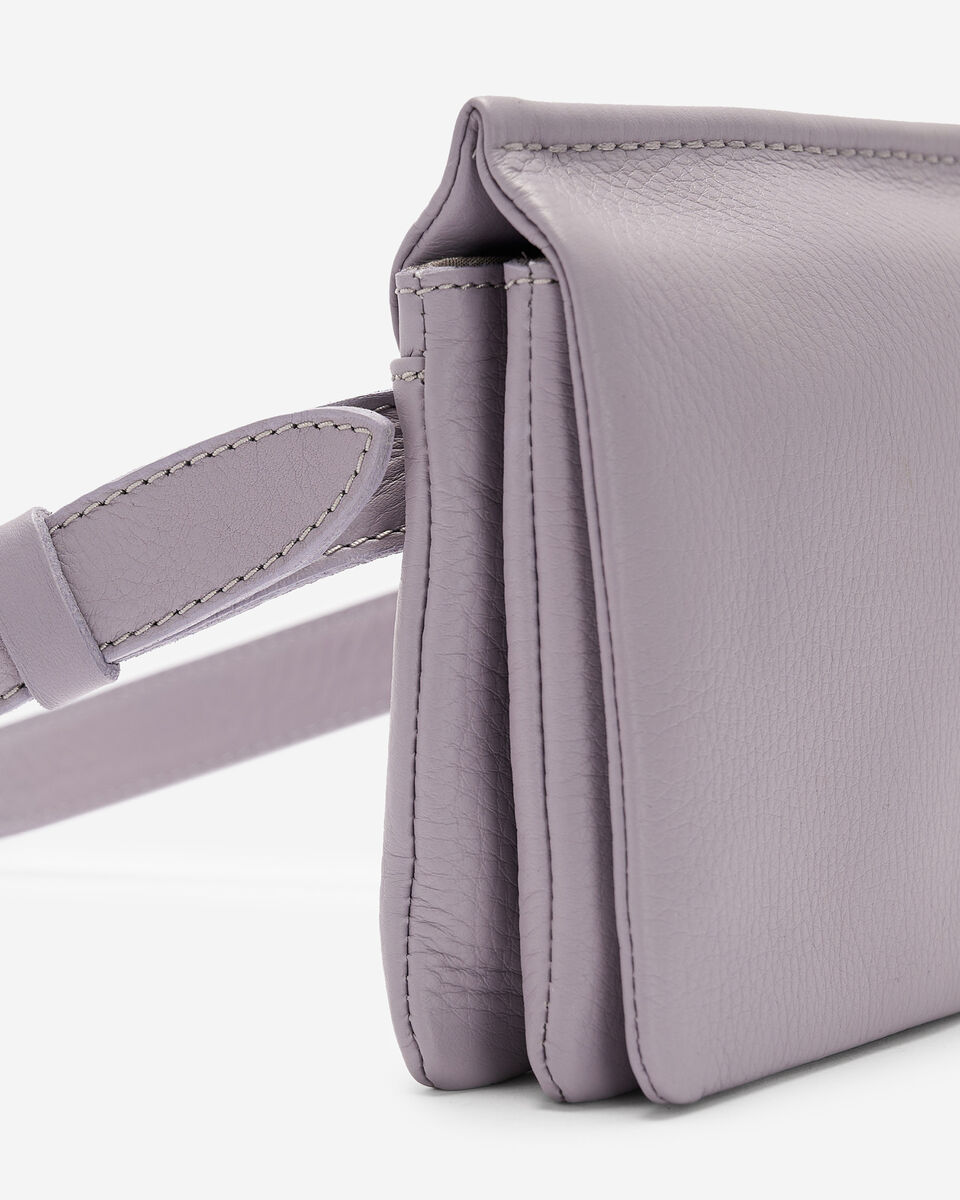 Sac-ceinture double en cuir Nuage