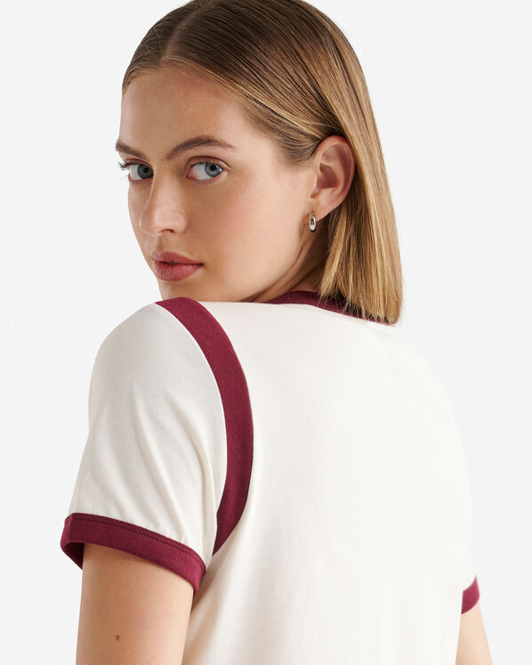 Womens Roots Arch Short Sleeve T-Shirt