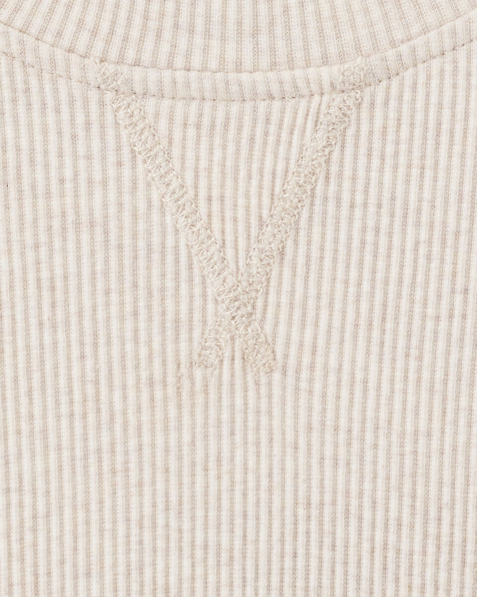 Rib Crew Top