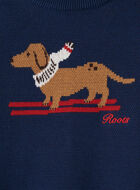 Animal Knit Crew