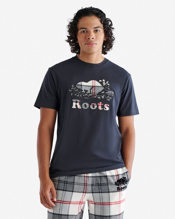 T-shirt à carreaux Cooper pour hommes