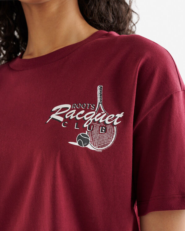 Womens Roots Racquet Club T-Shirt