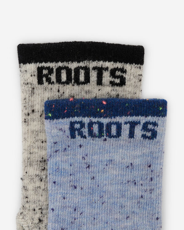 2 paires de chaussettes mouchet&eacute;es Cooper pour tout-petits