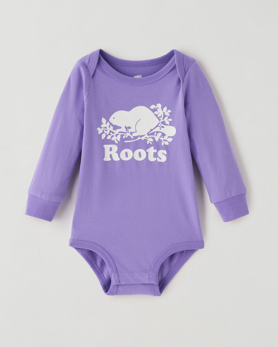 Baby Organic Cooper Beaver Bodysuit
