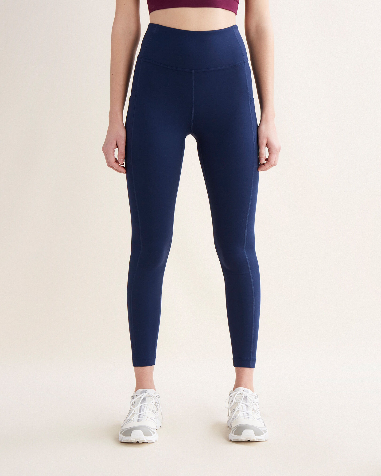 Navy spandex leggings store