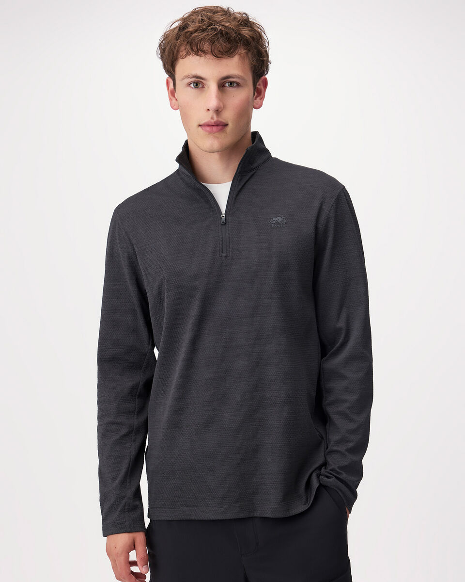 Active Textured Quarter Zip