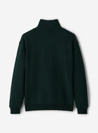 Roots Applique Half Zip Stein