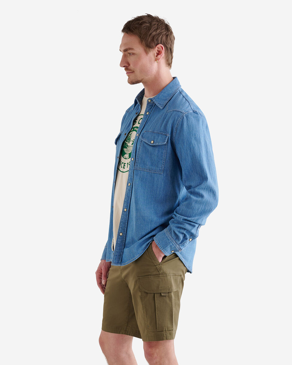 Chambray Snap Shirt