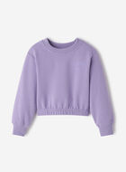 Toddler Girls Cozy Cinched Crew Sweatshirt