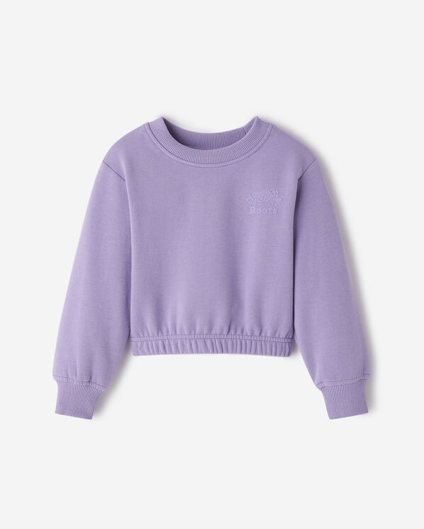 Toddler Girls Cozy Cinched Crew Sweatshirt