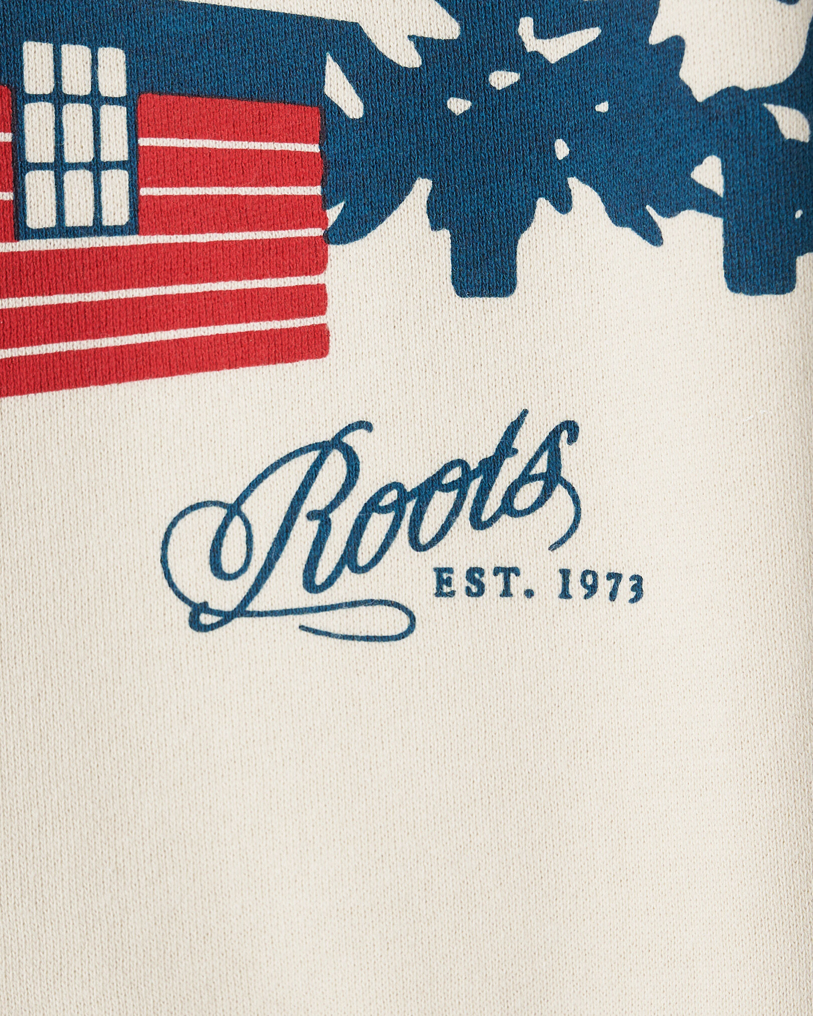 Chandail à col rond Paysage avec cabane pour enfants