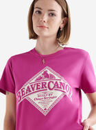 Womens Beaver Canoe T-shirt