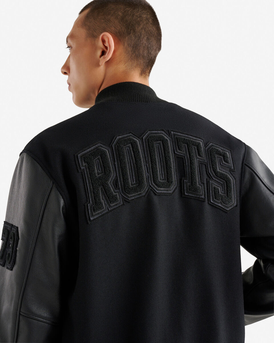 Blouson universitaire rétro pour homme