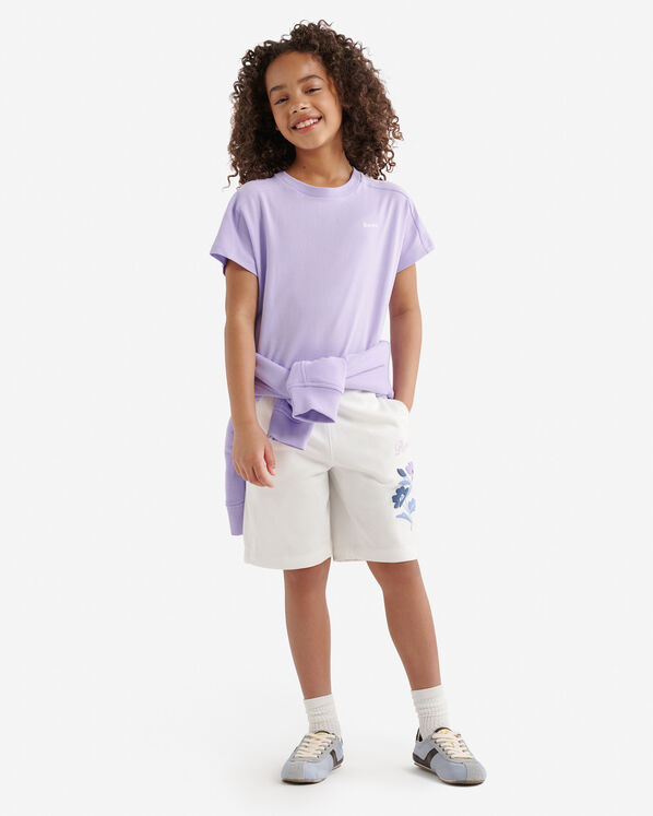 T-shirt ample en molleton Nuage estival pour fille