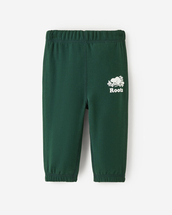 Pantalon original en molleton de coton bio pour bébés