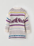 Toddler Girls Fair Isle Sweater Dress