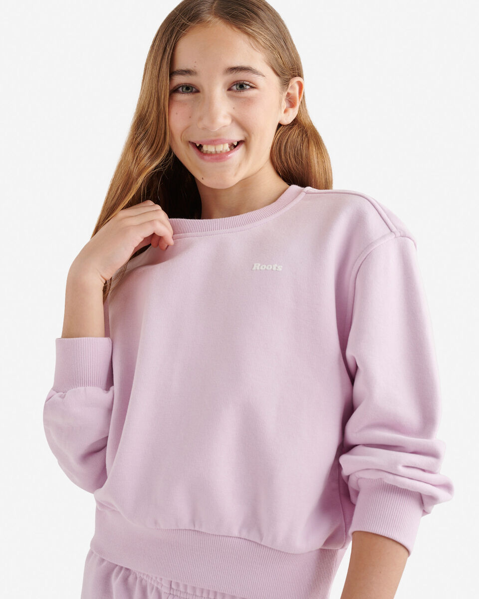 Girls Summer Cloud Bubble Crew Sweatshirt