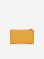 Pochette moyenne à glissière en cuir Cervino