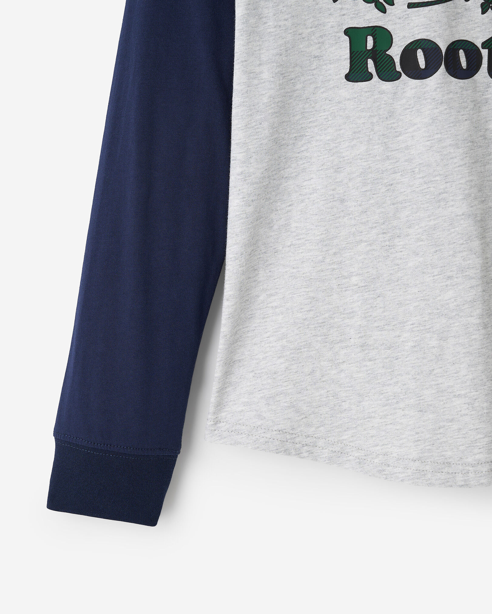 Kids Plaid Baseball T-Shirt