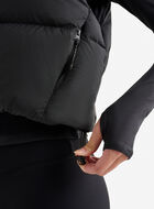 Roots Down Puffer Crop Vest