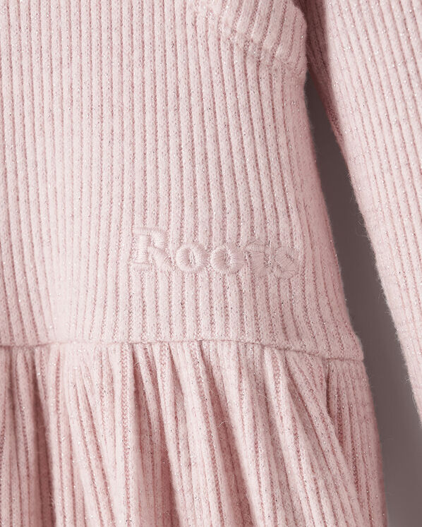 Girls Cooper Sparkle Rib Dress